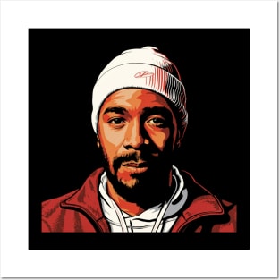 Marvin Gaye // 90s Style Posters and Art